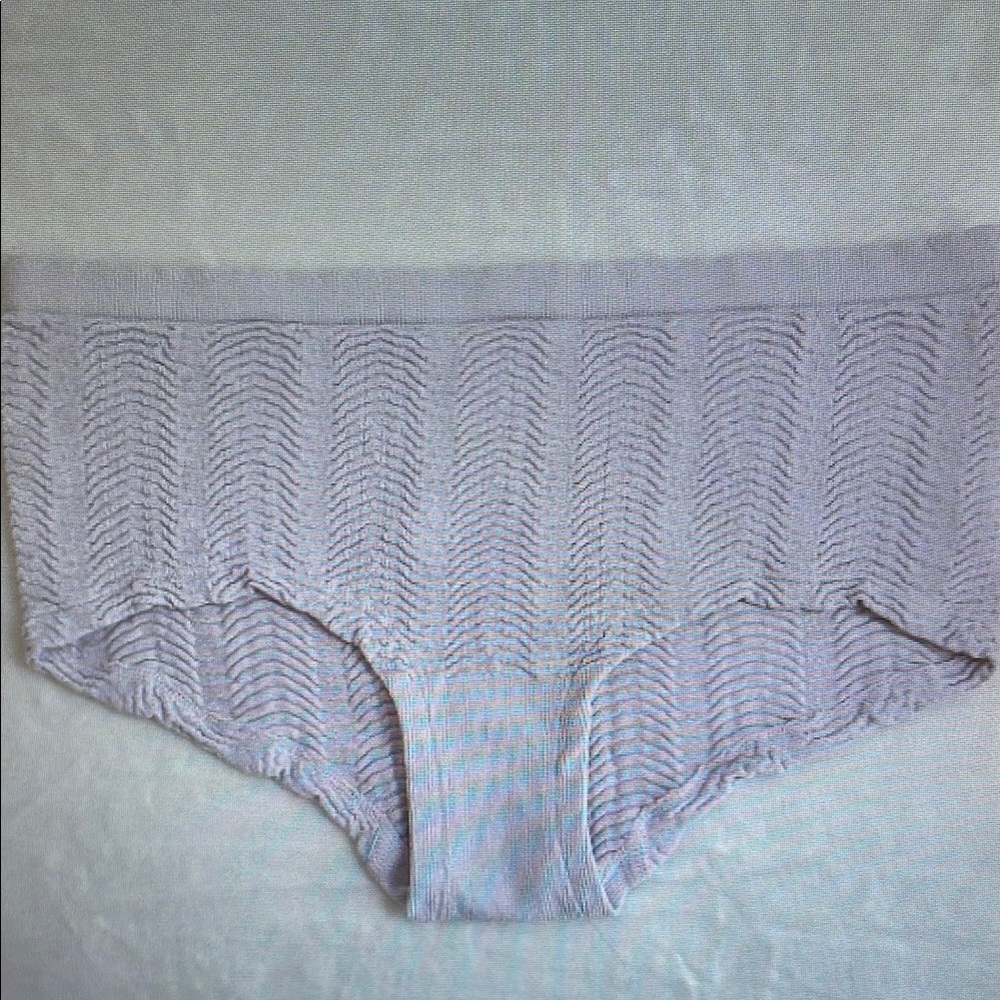 Textured Gray Knit Shorts